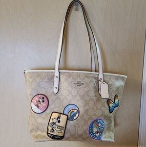Limited Edition Disney X Coach Minnie Mouse Tote
